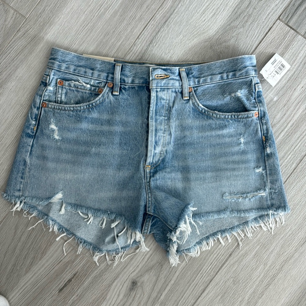 NWT Agolde Parker Vintage cut off short size 27